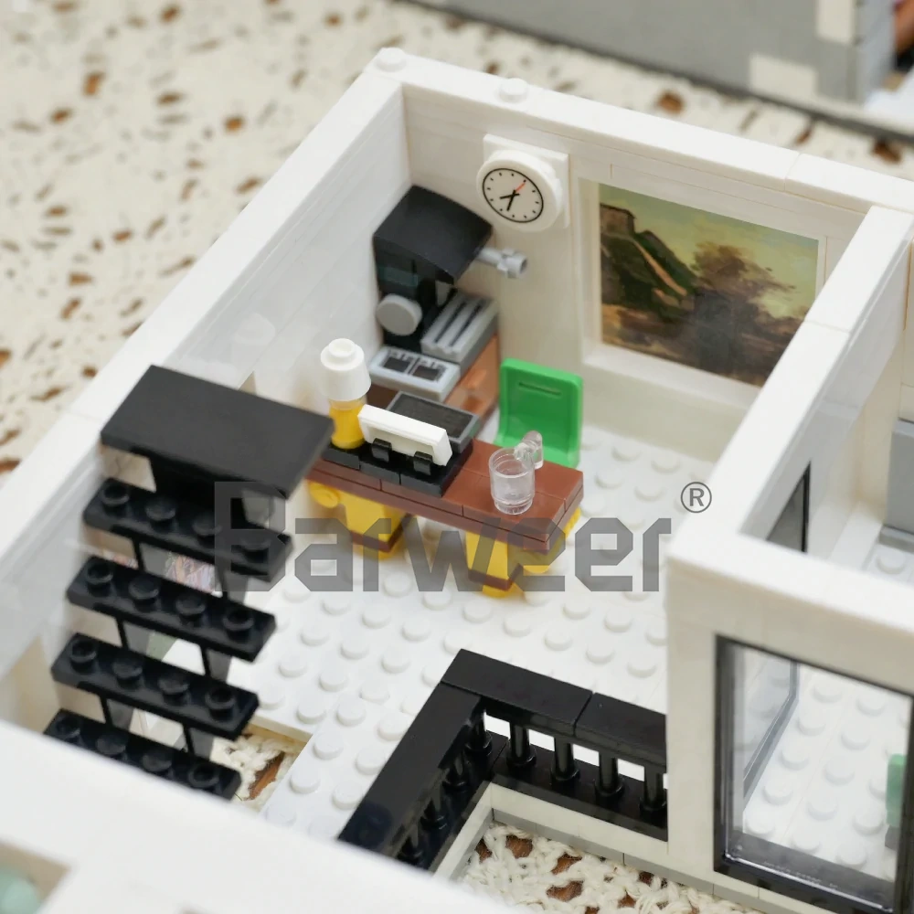 [Mini Micro Bricks] JiQing JQ10004 Bank Modular Buildings