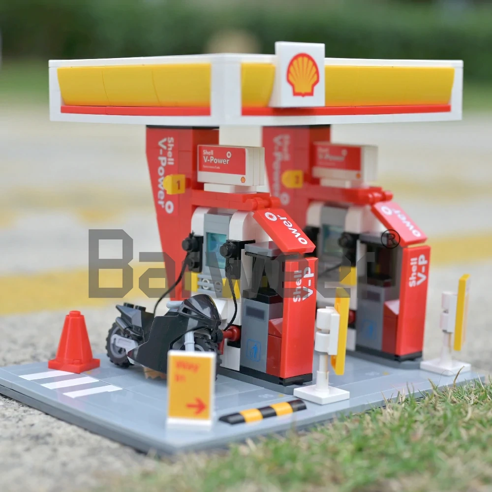 CaDA Shell Gas Station Series Creator Expert