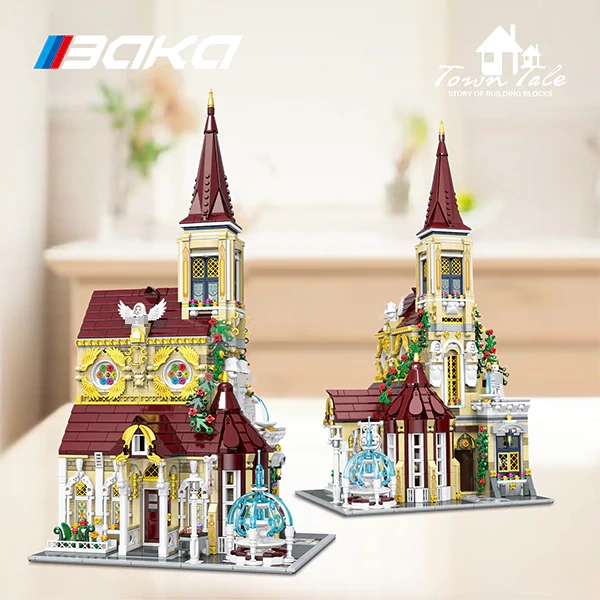 LEGO MOC BAKA 33203 Rosary Abbey Modular Buildings
