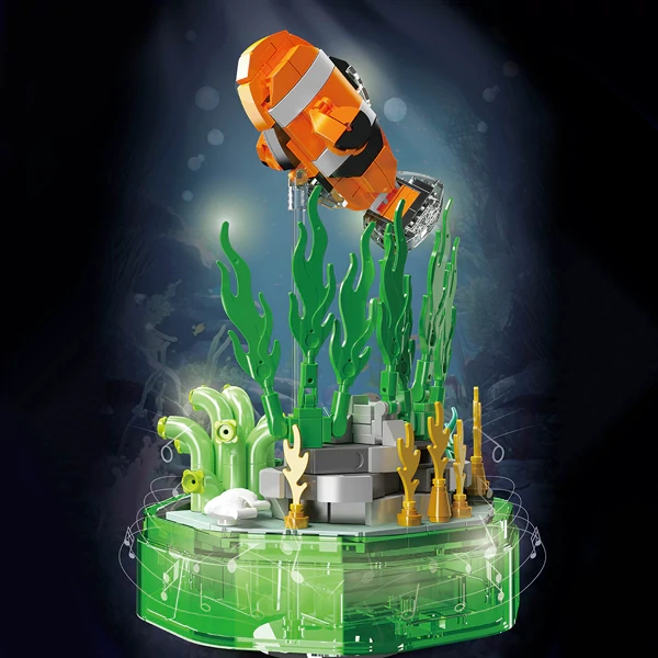 MouldKing Haima Jellyfish Seven Star Ladybug Music Box Creator Expert