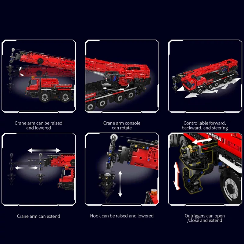 MouldKing LTM 1110 Crane Technic