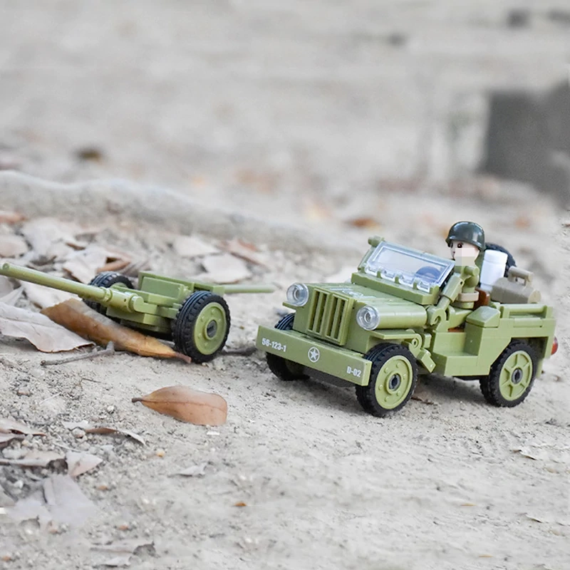 Sluban Military Vehicles Series Military