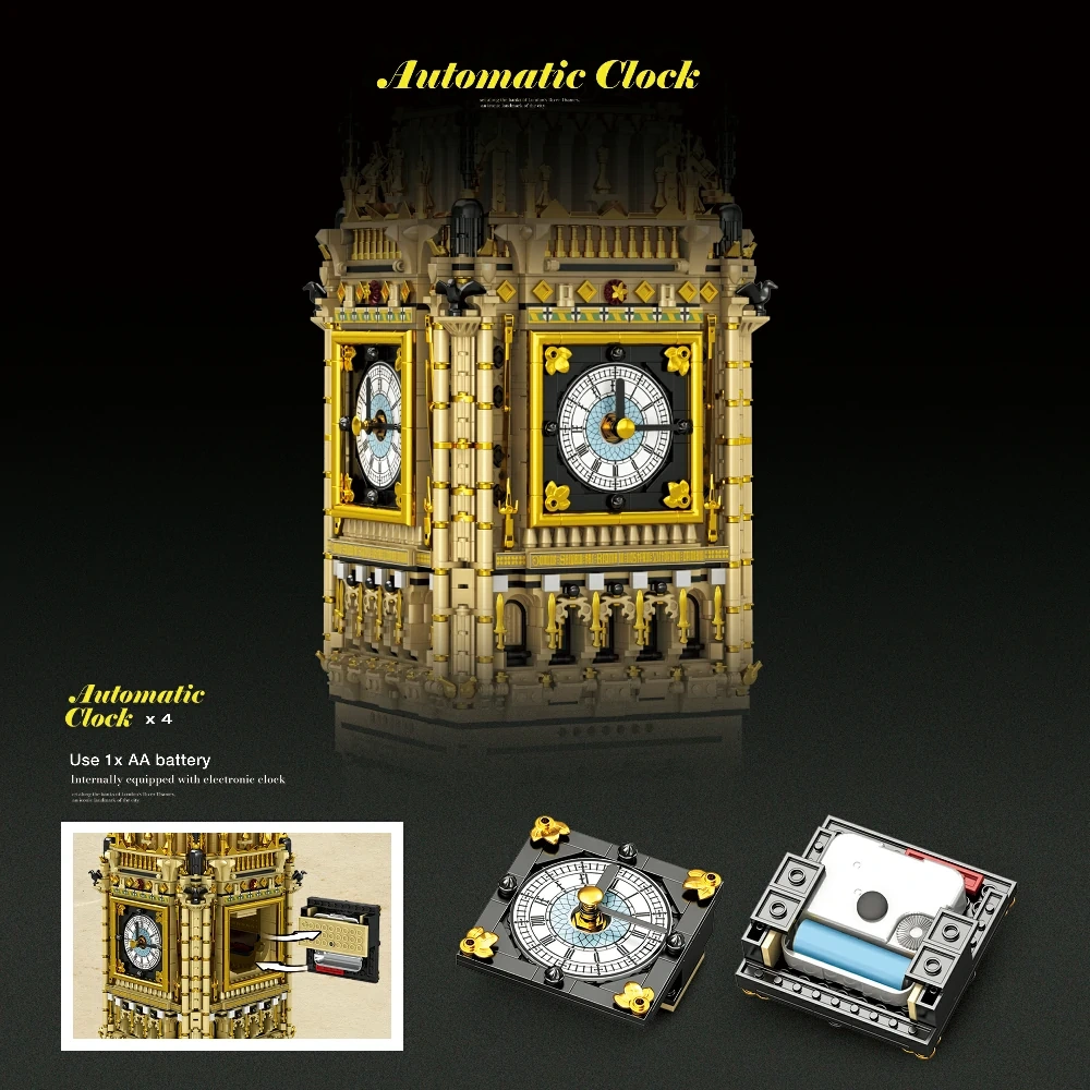 Reobrix 55012 THE CLOCK TOWER Modular Buildings