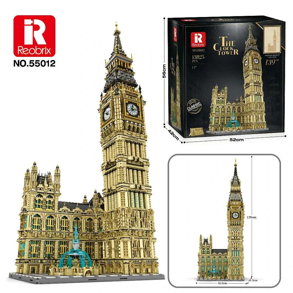 Reobrix 55012 THE CLOCK TOWER Modular Buildings