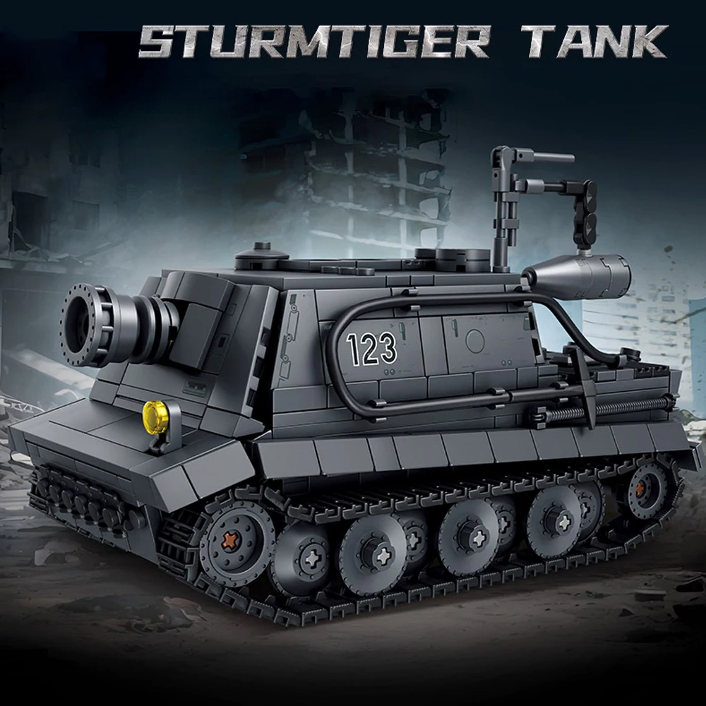 Leyi 66093 STURMTIGER TANK Military