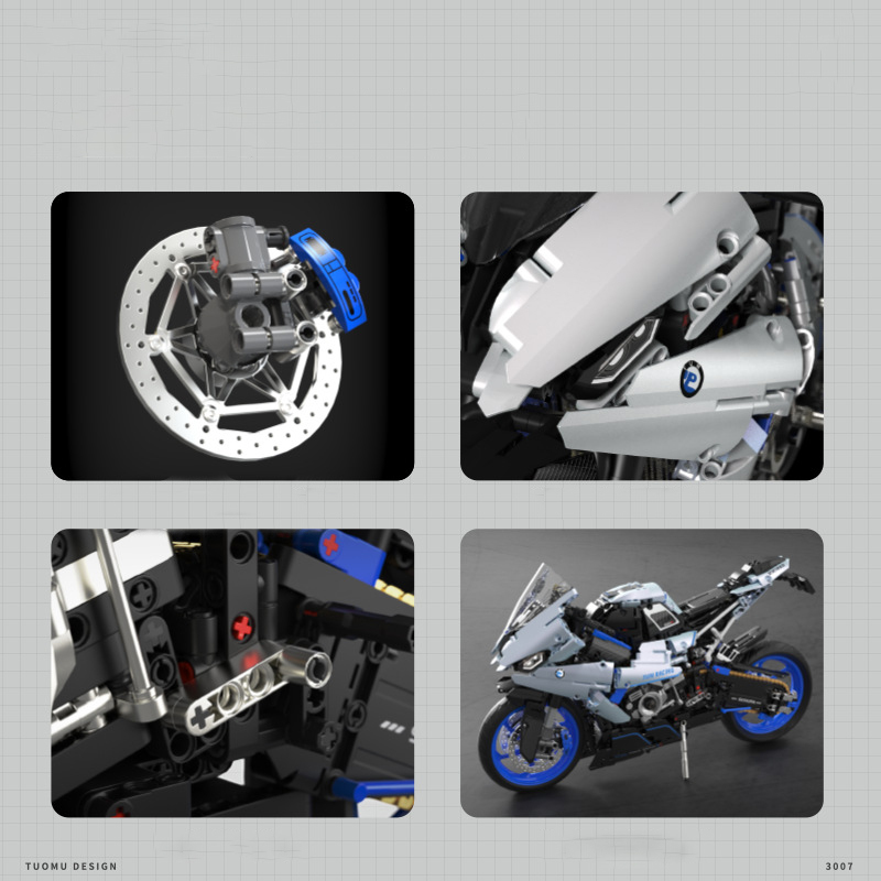 TUOMU T3007 Heavy duty SR1000 motorcycle Technic