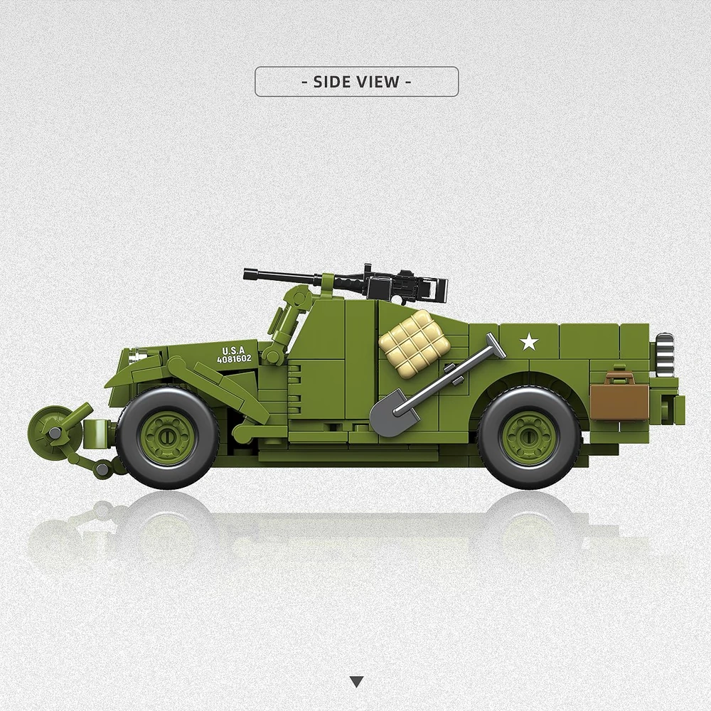ThirdParty 300014 M3A1 SCOUT CAR Military