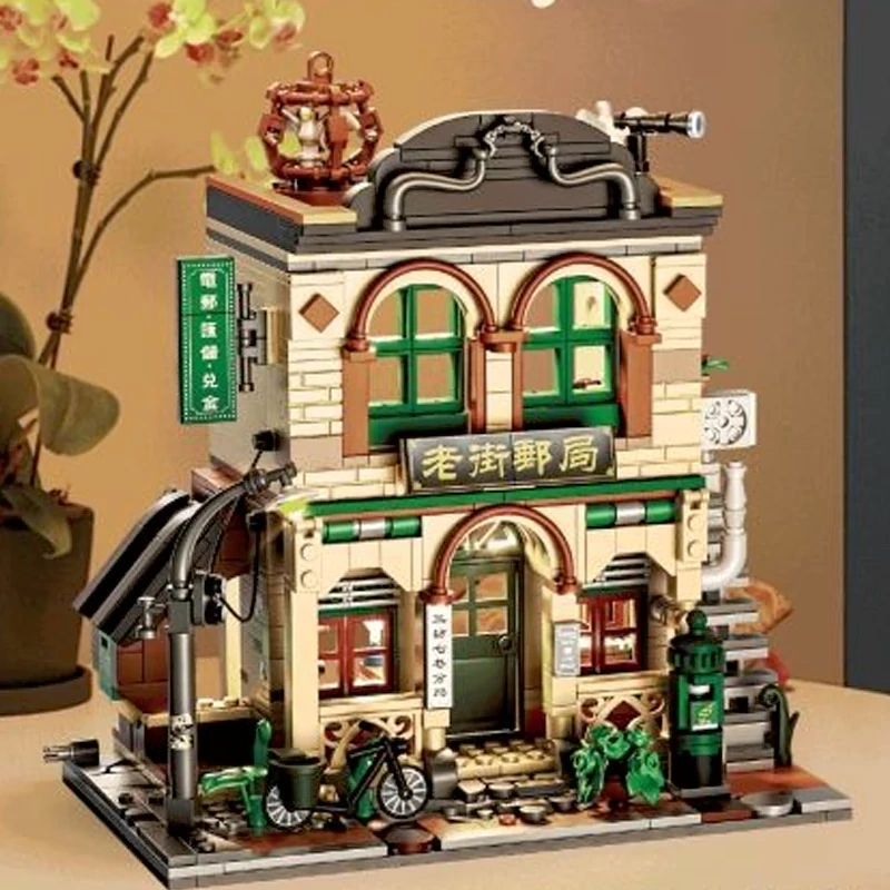 [Mini Micro Bricks] ZHEGAO Retro Street View Series Modular Buildings