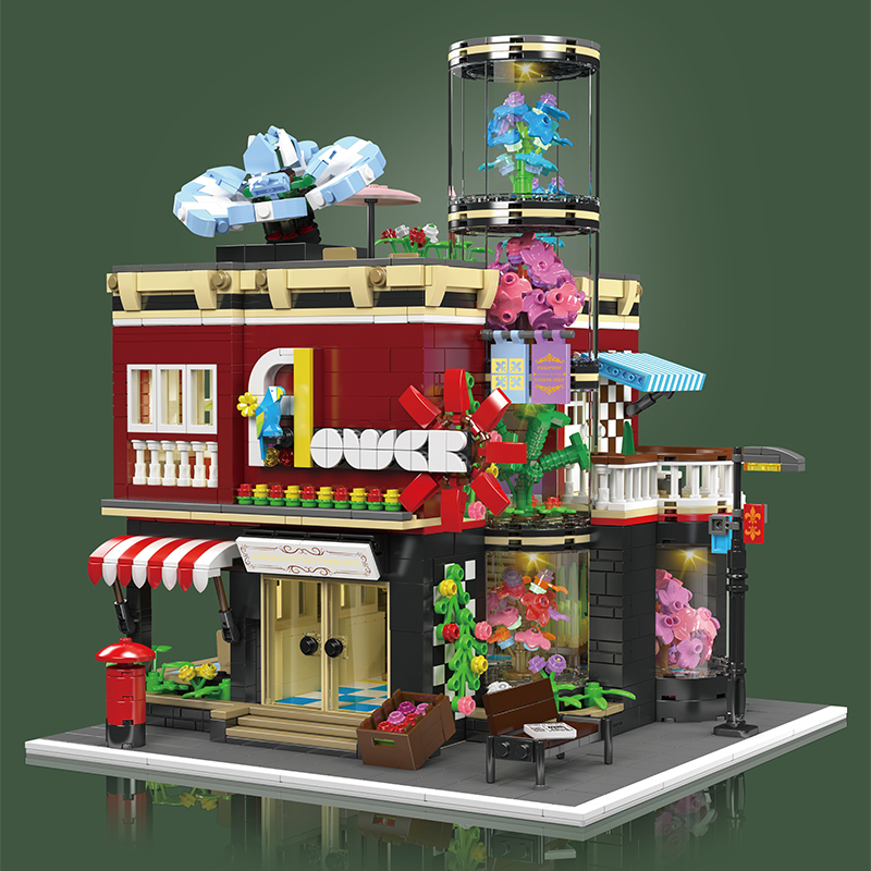 Mould King 16056 Flower Shop Modular Buildings