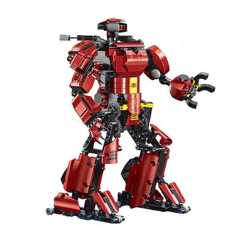{With Motor}Mould king 15038 Technic MK Crimson Robot Building Blocks 636±pcs Bricks from China.