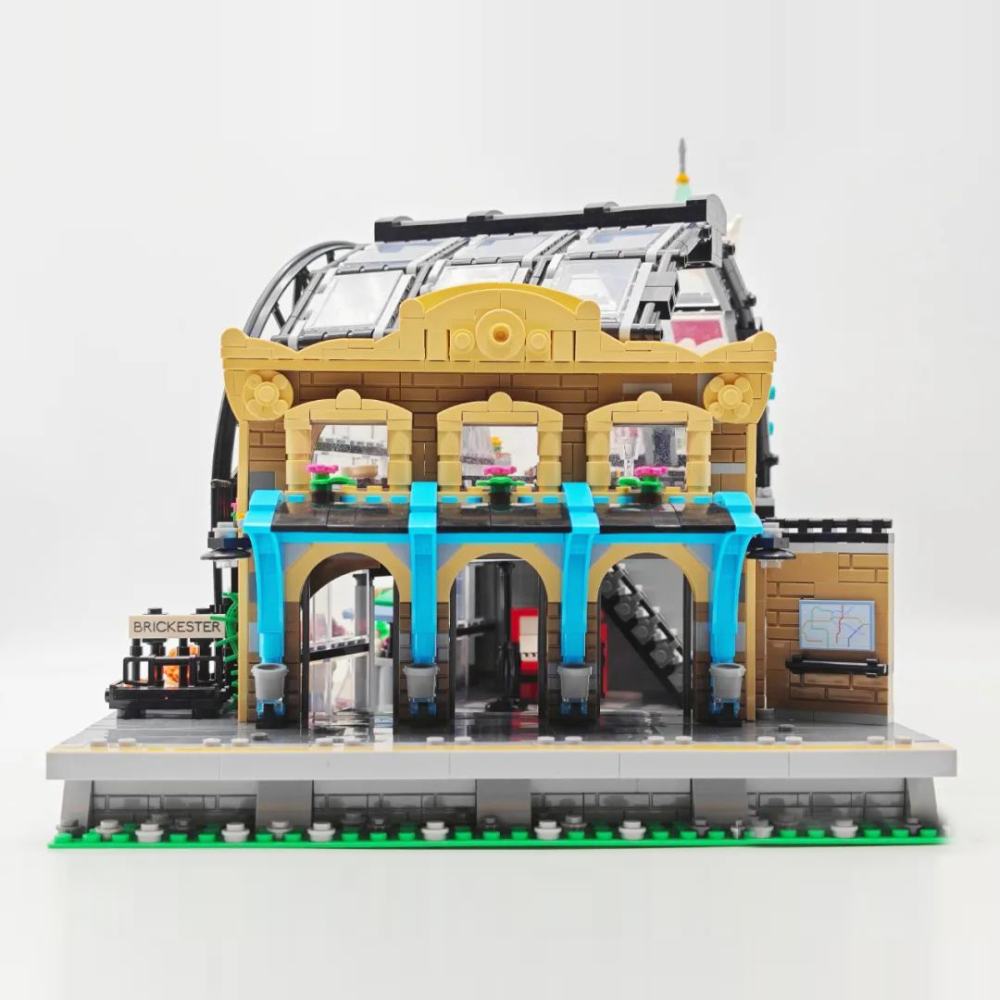 JIESTAR 89154 Creator Expert The Meeting Point Modular Buildings Blocks 2720pcs Bricks Toys From China Delivery.