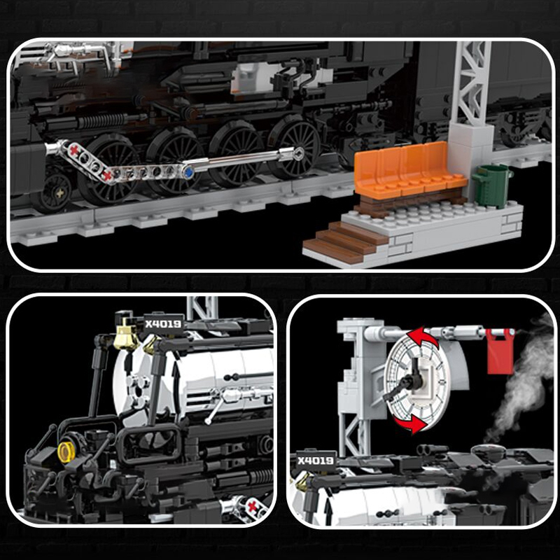 DK 80014 Big Boy Simulation Train Model Trains City