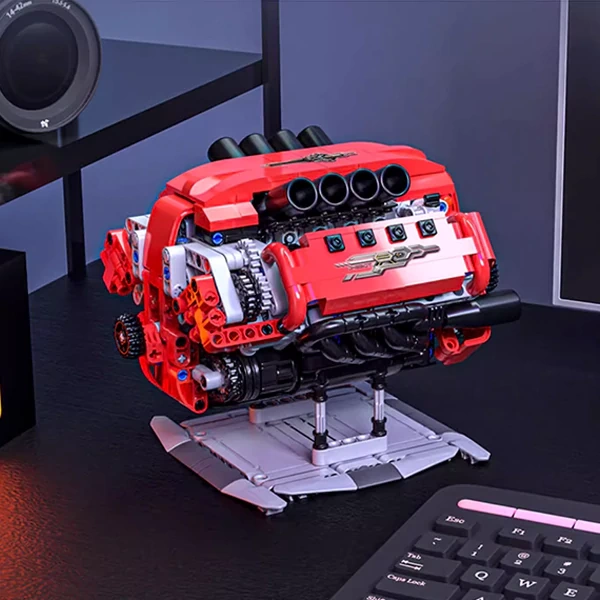 ONEBOT OBFDJ18AIQI V8 Engine Model Technic