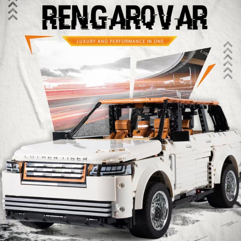 {Only Set}K-Box 10512 Technic 1:8 Range Rover Car Building Blocks 3180±pcs Bricks from China.