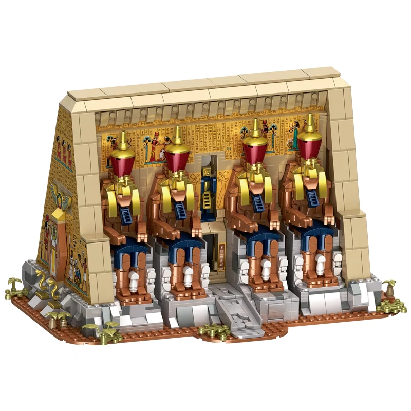 WGC 66049 GREAT TEMPLE Egyptian Architecture Modular Buildings