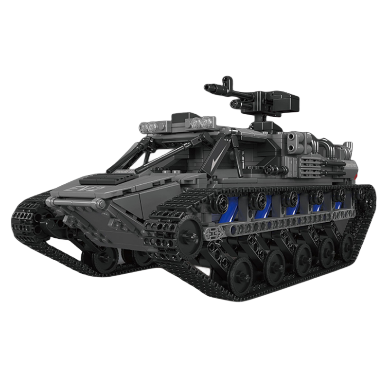 [With Motor] MouldKing 20030 EV2 All Terrain Tracked Vehicle Military