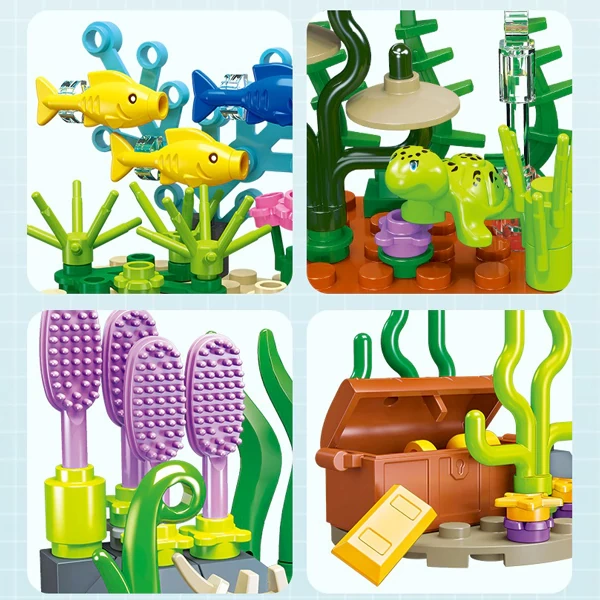 JIESTAR Submarine landscape miniature scene Creator Expert