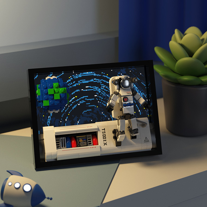 TUOMU T5004 Space Exploration: Space Block Painting Creator Expert
