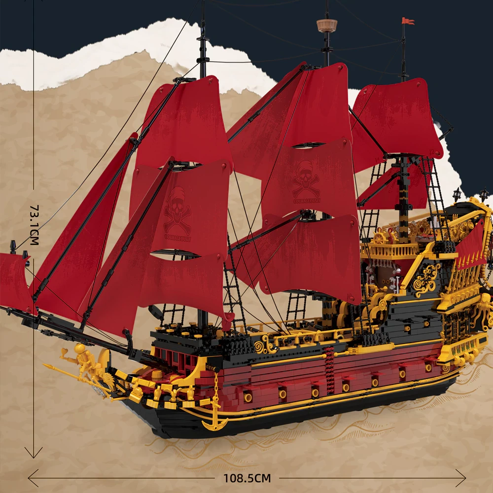 [Pre-sale] Reobrix 66049 REVENGE SAILING SHIP Technic