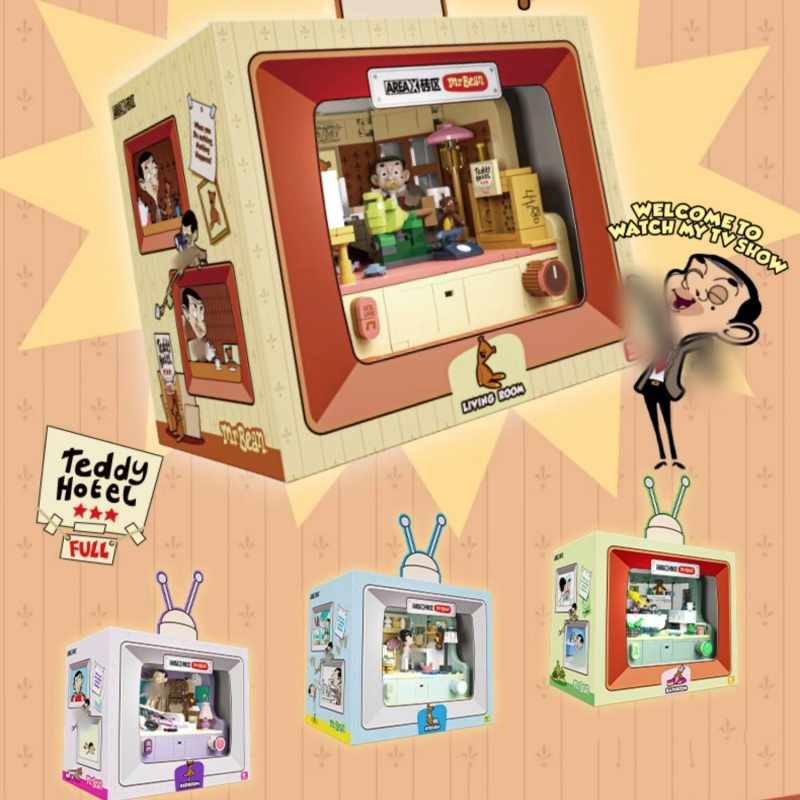 LEGO MOC AREA-X Mr. Bean Movie & Game