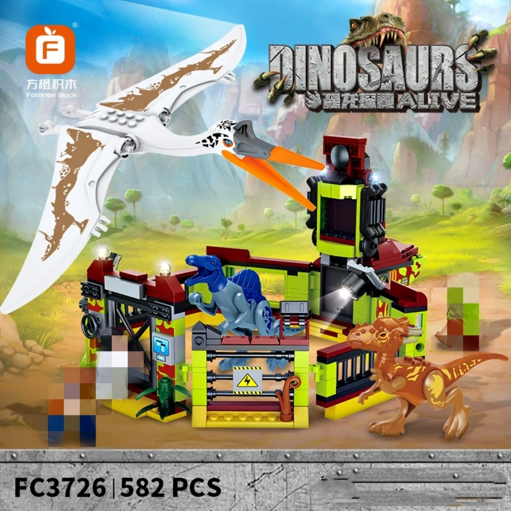 Forange FC3726 ESCAPE FROM QUETZALCOATLUS PTERODACTYL Creator Expert
