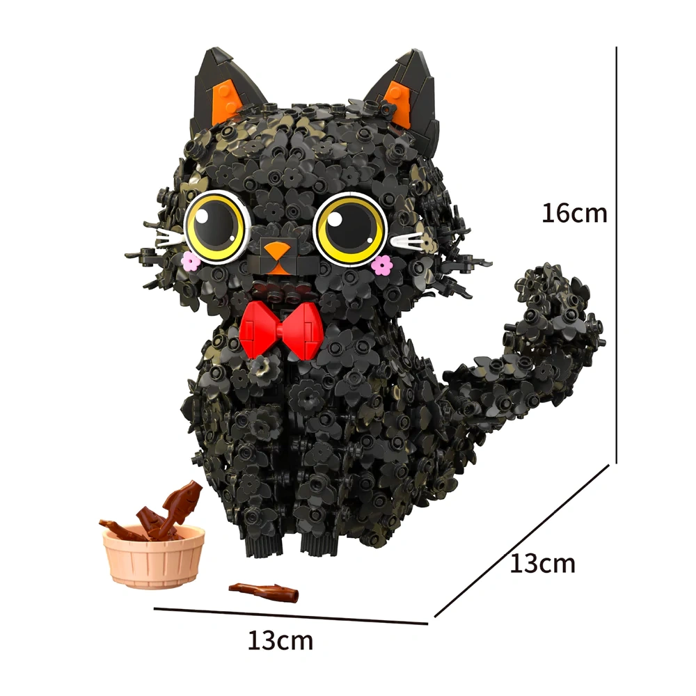 ZHEGAO 662036 Blossom Puss Creator Expert