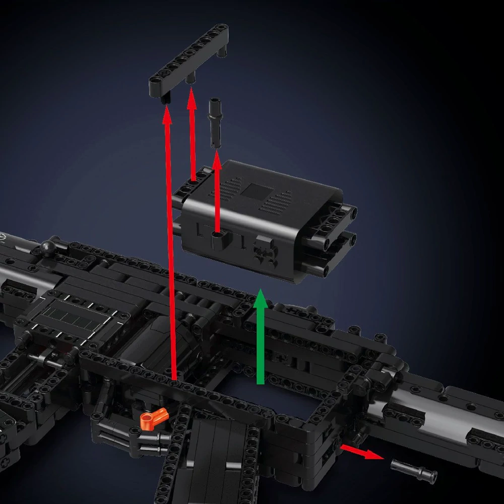 MouldKing 14001S MP5 Submachine Gun Military