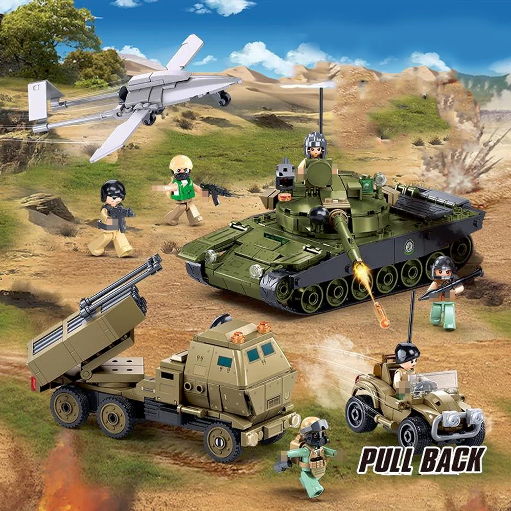 Sluban Military Vehicles Series Military