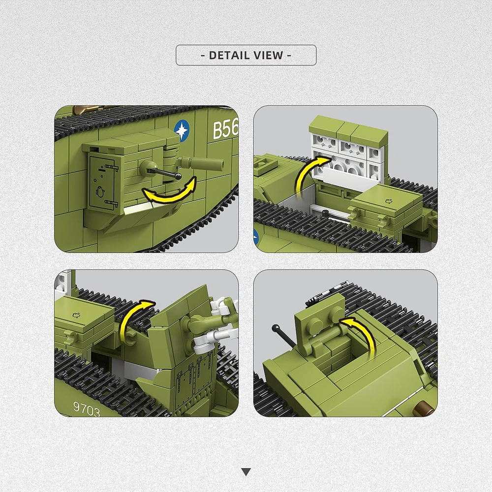 ThirdParty 300018 Heavy Tank MK.V Military