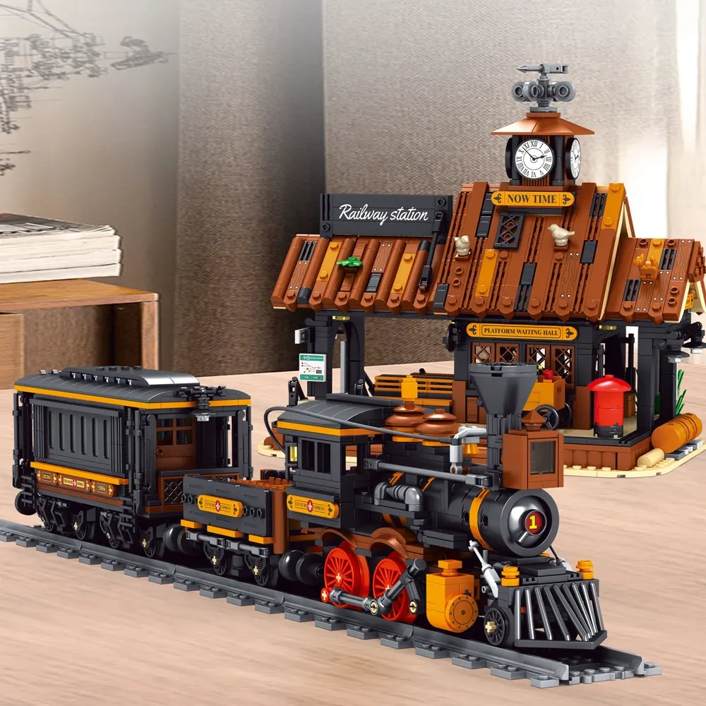 CBOX JD112 Cowboy City Railway Station Modular Buildings