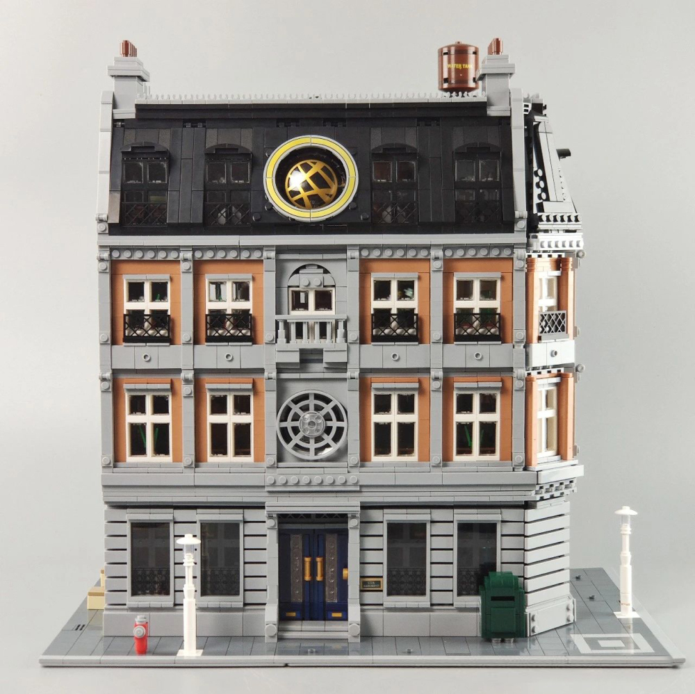 PANLOS 613001 Super heroes Doctor Strange's Sanctum Sanctorum Building Blocks 6619pcs Bricks Toy From China Delivery.