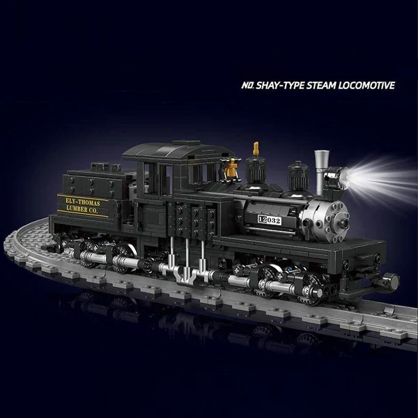 [Deal] [With Motor] MouldKing 12032 Shay-Type Steam Locomotive Technic
