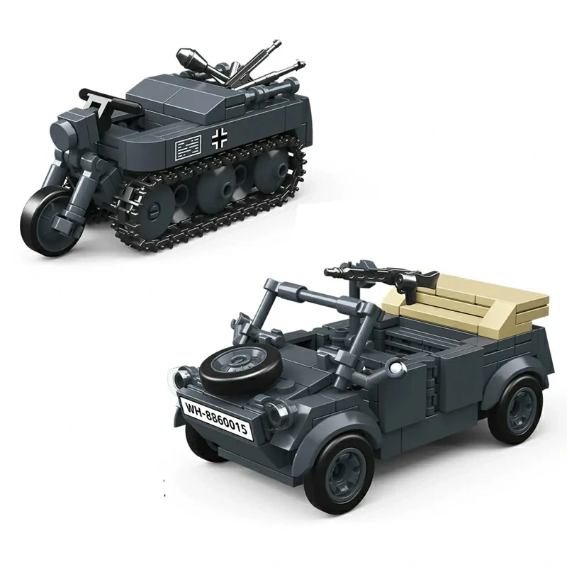 Kubelwagen Type 82 Sd.Kfz.2 Military Brick Set