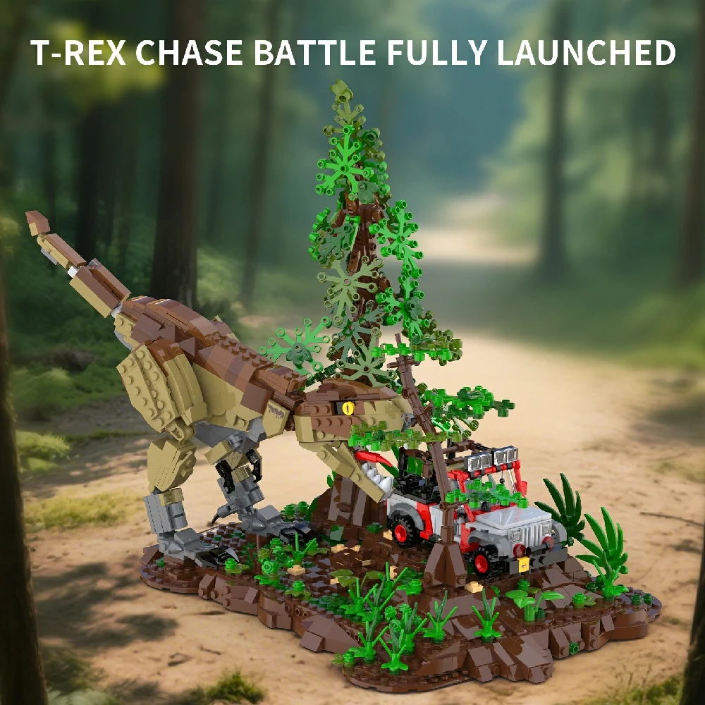 Xbert 66124 T-REX CHASE Monster Dinosaur