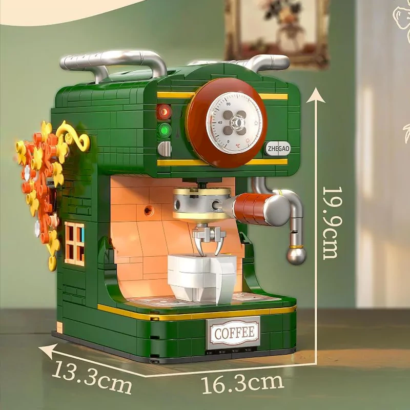 [Mini Micro Bricks] ZHEGAO Retro Style Apparatus Creator Expert