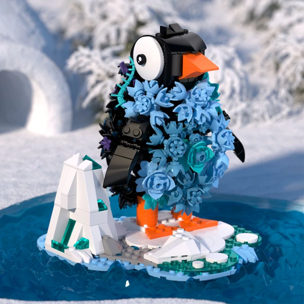 Iambrick 31105 IceBloom Penguin Creator Expert
