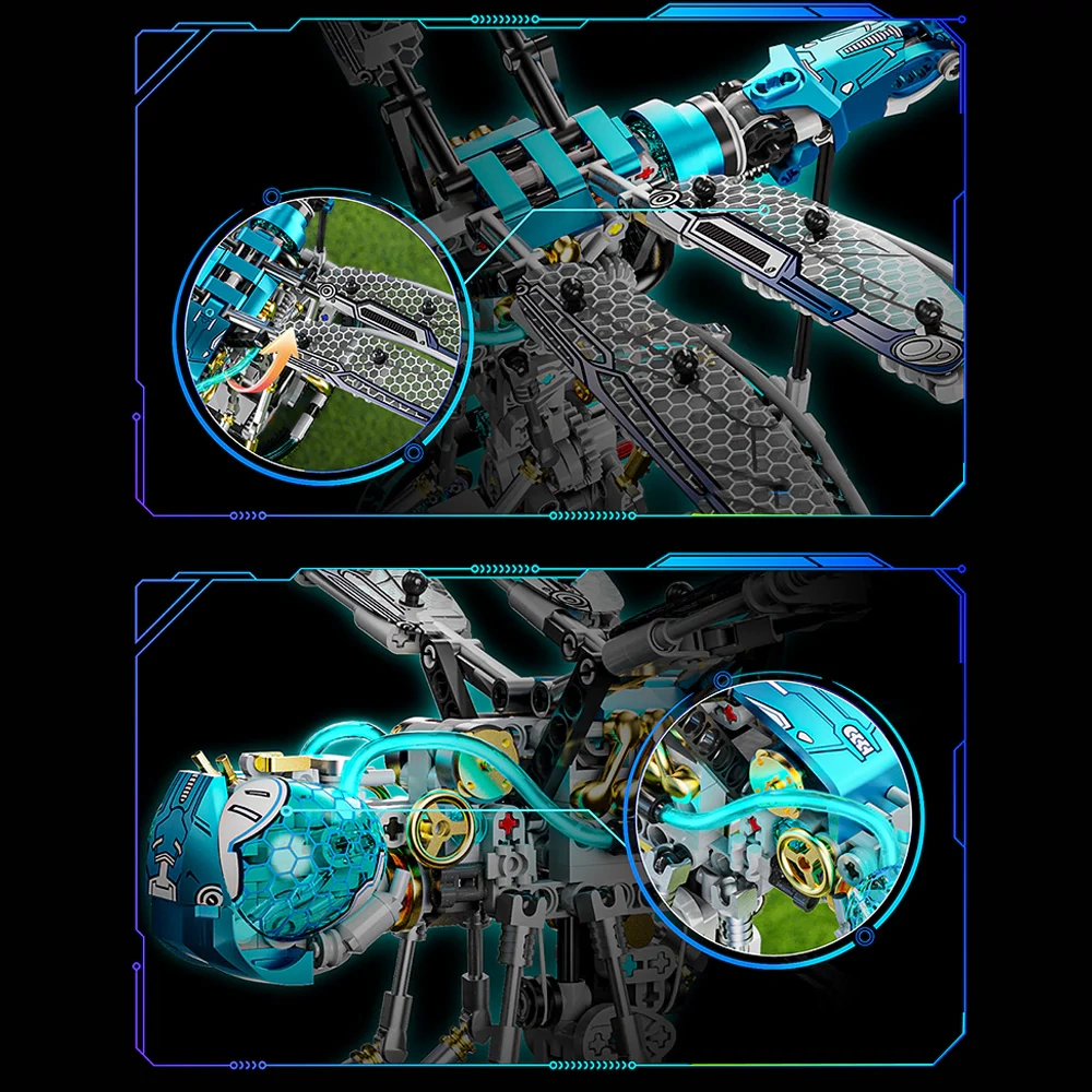 MJI 13086 MACHINERY DRAGONFLY Creator Expert