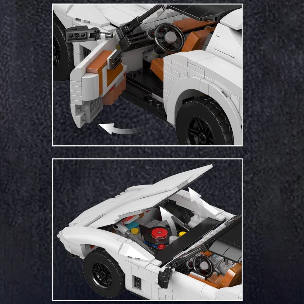 MouldKing 10198 Corvette C3 Technic