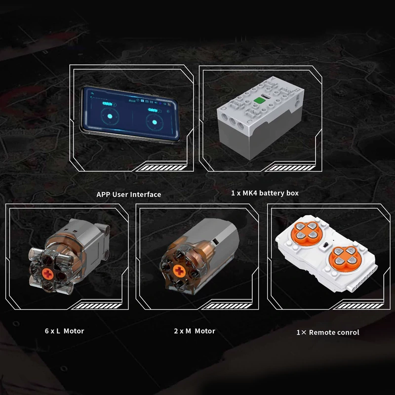 MouldKing Tatry KOLOS 8X8 Military