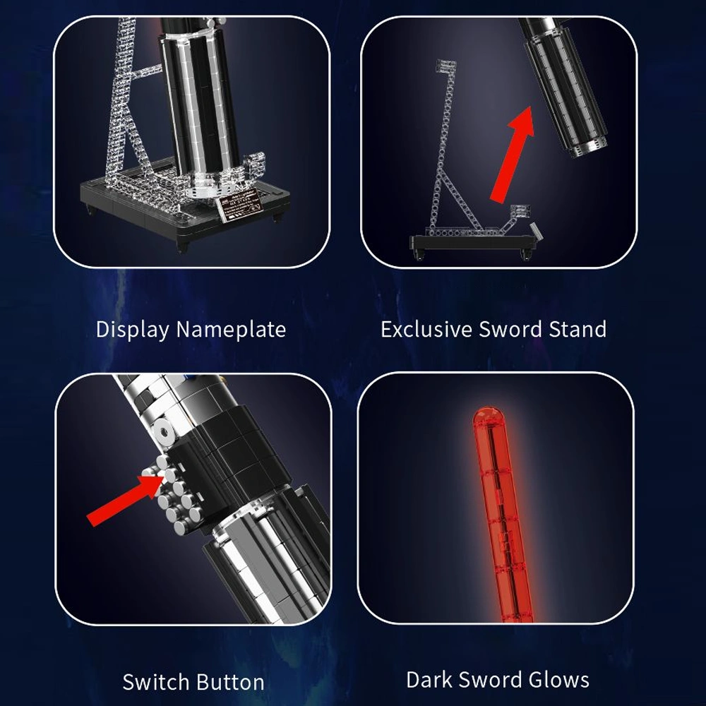 MouldKing 10237 Vader's Lightsaber Movie