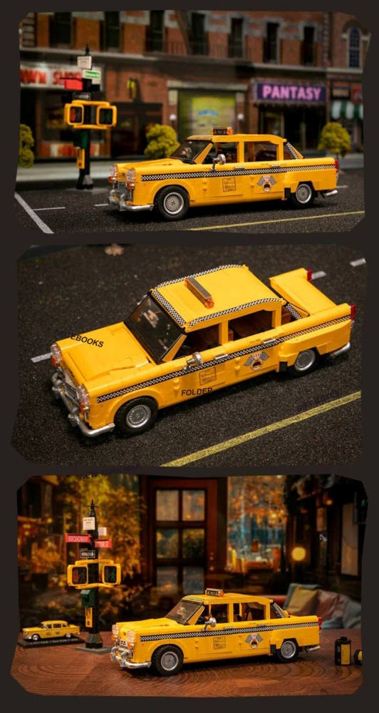Pantasy 85017 New York Taxi Creator Expert US Warehouse Express