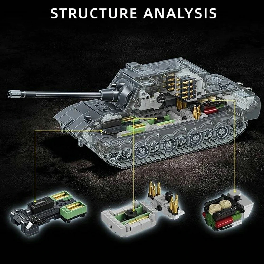 12GO 97019 E-100 Heavy Tank 1:28 Military