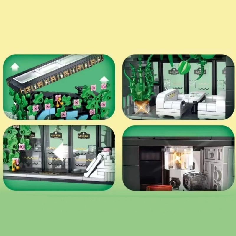 GAOMISI T2070 Coffee Flower House Modular Buildings