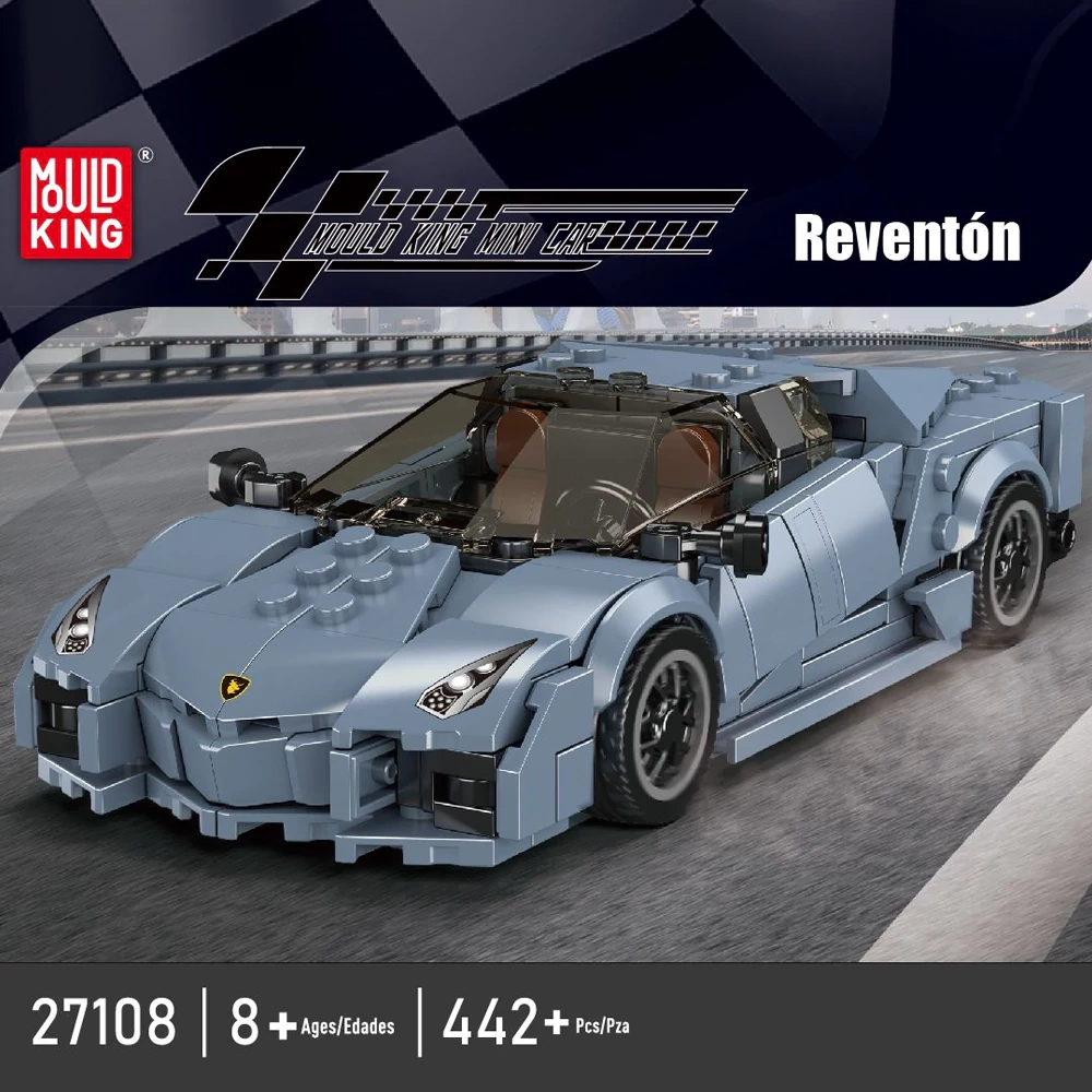 MouldKing Model Car Super Racers Speed Champions Collection 3