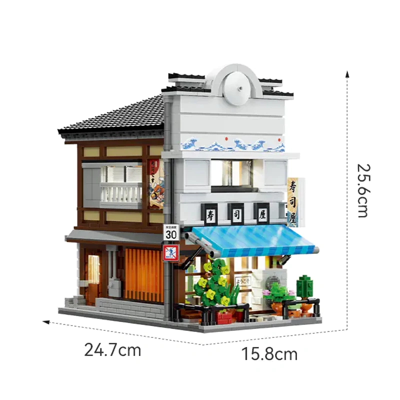CaDA C66018 Japanese Style Sushi Restaurant Modular Buildings US Warehouse Express