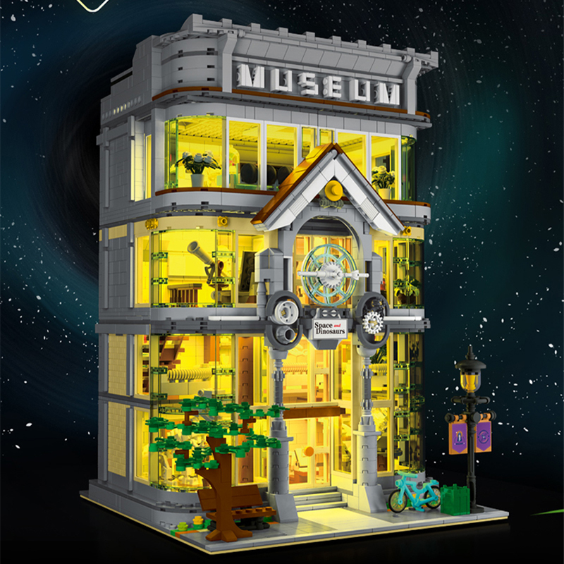 Mork 10206 Creator Expert Science and technology museum Buildings Blocks 3784±pcs Bricks from China Delivery.