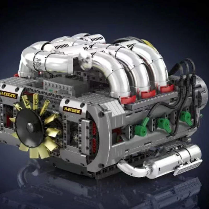 MouldKing 10181 FLAT ENGINE Technic
