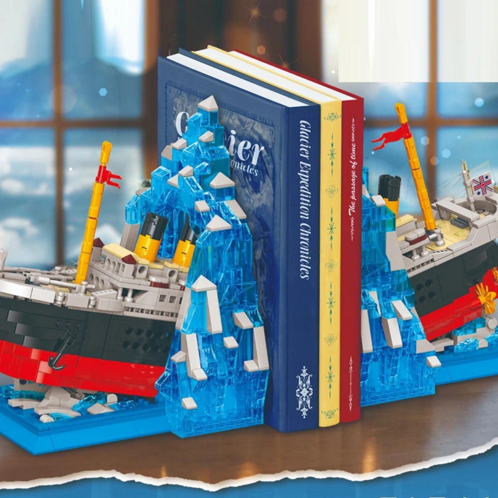 ZHEGAO 958026 Titanic Funny Bookstand Creator Expert