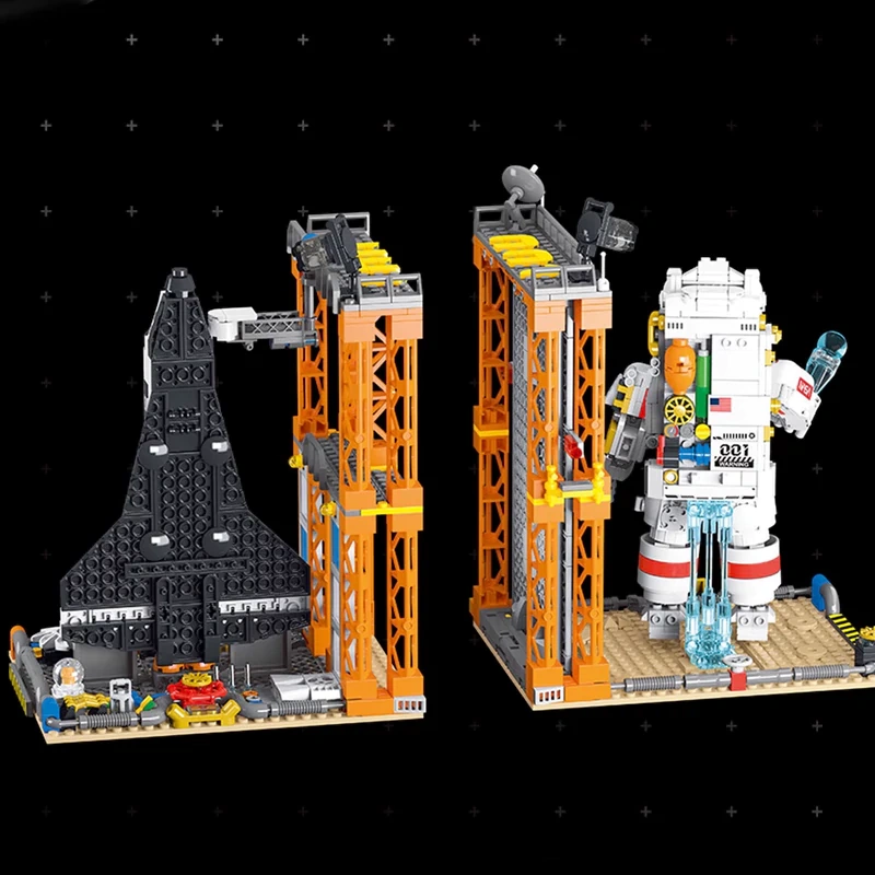 XMORK 028006 Space Bookends Booknook Creator Expert