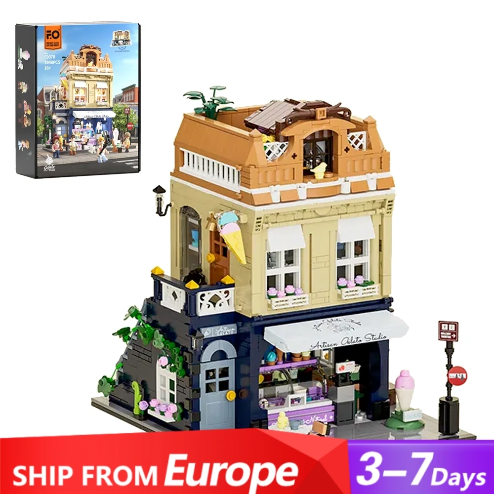 [Pre-sale] Funwhole F9078 Gelato Store Modular Buildings Europe Warehouse Express